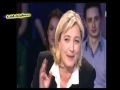 Clash entre Marine Le Pen et Laurent Ruquier dans "On n'est pas couchés"